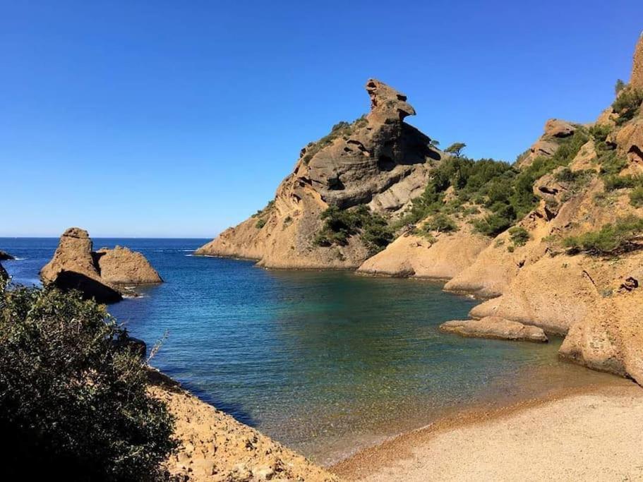 Studio 28M2 Climatise,Wifi, Proche Des Calanques,Plages La Ciotat Exteriör bild